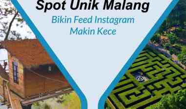 Kece! Spot Foto Unik di Malang Ini Bikin Feed Instagrammu Makin Keren