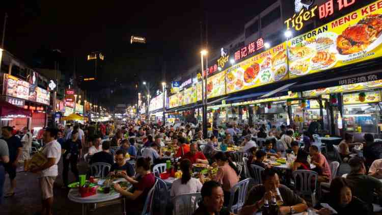 Kuala Lumpur, Street Food di Asia Citarasa Melayu